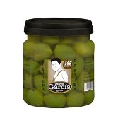 Aceitunas verdes partidas Olives Garcia