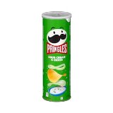 Aperitivo de patata sabor crema agria y cebolla Pringles