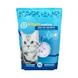 Arena para gato de perlas sílice Single