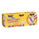 Atún claro al natural Hacendado