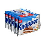 Barquillos de cacao rellenos con crema de leche y de avellanas Knoppers