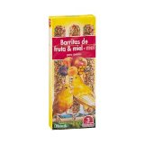 Barritas de fruta y miel para canarios Natura