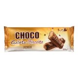 Barritas de galleta y caramelo Hacendado bañadas de chocolate con leche