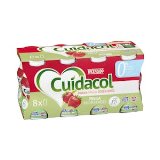 Bebida láctea de fresa Cuidacol 0% azúcares añadidos