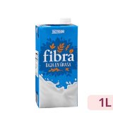 Bebida láctea semidesnatada con fibra Hacendado