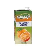 Bebida de naranja Hacendado sin azúcares añadidos