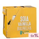 Bebida de soja sabor vainilla Hacendado 0% azúcar