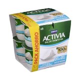 Bífidus natural edulcorado probióticos Activia 0% MG 0% azúcares añadidos