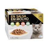 Bocaditos en salsa gato adulto Delikuit