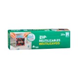 Bolsas zip congelación medianas Bosque Verde reutilizables