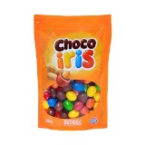Cacahuetes Chocoiris Hacendado bañados de chocolate con leche coloreados