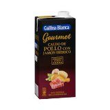 Caldo de pollo con jamón ibérico Gourmet Gallina blanca