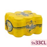 Cerveza Radler Steinburg con zumo natural de limón