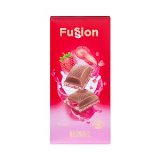 Chocolate con leche Fussion Hacendado relleno crema de fresa