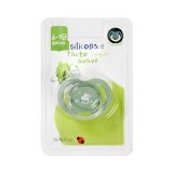 Chupete silicona reversible tacto suave Deliplus +6 a 18 meses luminiscente