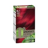Coloración permanente 0% amoníaco 6.6 rubio oscuro rojizo Colorcor