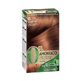 Coloración permanente 0% amoníaco 6.74 marrón cobrizo Colorcor