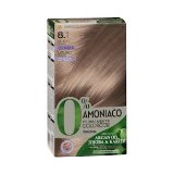 Coloración permanente 0% amoníaco 8.1 rubio claro ceniza Colorcor