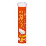 Comprimidos efervescentes magnesio Deliplus 300 mg sabor naranja