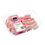 Costillas de cerdo carnosas a tacos