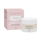Crema facial hidratante anti-rojeces Deliplus Sensitive Vitamina K Ox