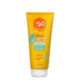 Crema protección solar infantil FPS 50 Deliplus para pieles sensibles