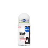 Desodorante roll-on Invisible Black & White Nivea antitranspirante