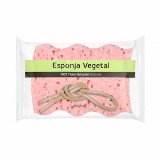 Esponja de baño vegetal 100% fibras naturales Deliplus