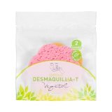 Esponja facial desmaquillante Deliplus vegetal