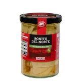 Filetes de bonito del norte en aceite de oliva Hacendado