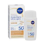 Fluido protección solar facial Nivea tono medio FPS 50+