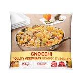 Gnocchi de pollo y verduras Hacendado ultracongelados