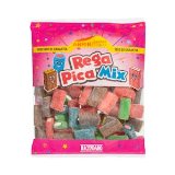 Golosinas Rega Pica Mix Hacendado sabor fresa, frambuesa, manzana y cola ácida