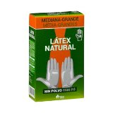 Guantes de látex Bosque Verde talla mediana-grande