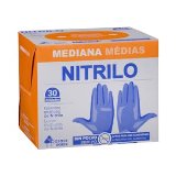 Guantes de nitrilo Bosque Verde talla mediana
