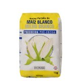 Harina de maíz blanco precocida Hacendado