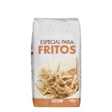 Harina semolosa de trigo Hacendado especial para fritos