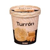 Helado de turrón Hacendado