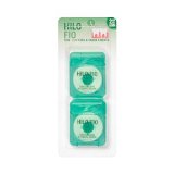 Hilo dental con cera y sabor menta