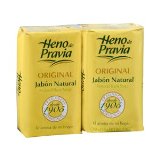 Jabón de manos en pastilla natural original Heno de Pravia