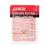 Jamón cocido extra Hacendado finas lonchas