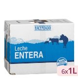 Leche entera Hacendado