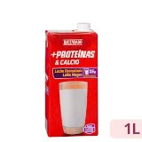 Leche desnatada +Proteínas & calcio Hacendado