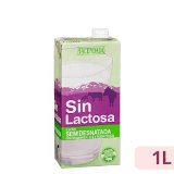 Leche semidesnatada sin lactosa Hacendado