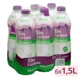 Leche semidesnatada sin lactosa Hacendado