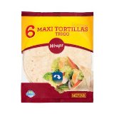 Maxi tortillas de trigo Hacendado