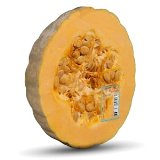 Media calabaza para asar