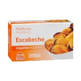 Mejillones en escabeche Hacendado pequeños