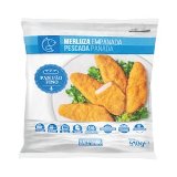 Merluza empanada pan fino Hacendado ultracongelada