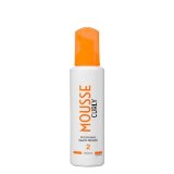 Mousse fijador cabello Deliplus fijación 2